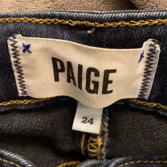 Paige Verdugo Ankle Jeans (Nottingham). (Size 24) - Picture 6 of 9